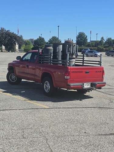 1998 dakota rear