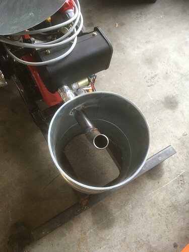 charcoal filter empty