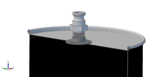 VersiFire Up Draft Barrel Gasifier Section D
