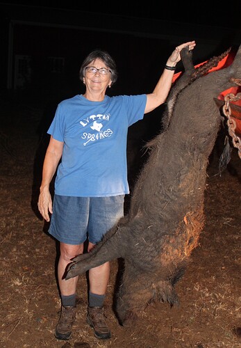 2 Donna and hog
