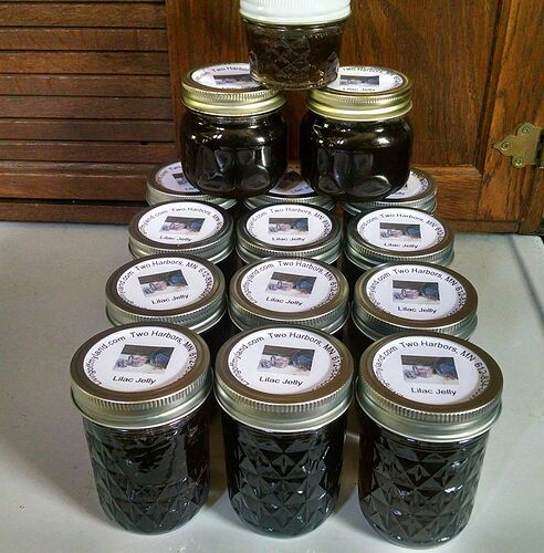 Lilac jelly