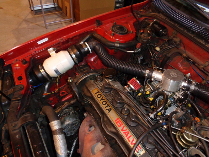built in blower