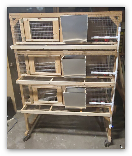 11 finished except for waste trays