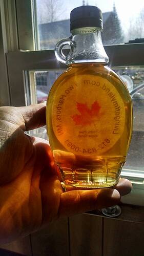 clear syrup