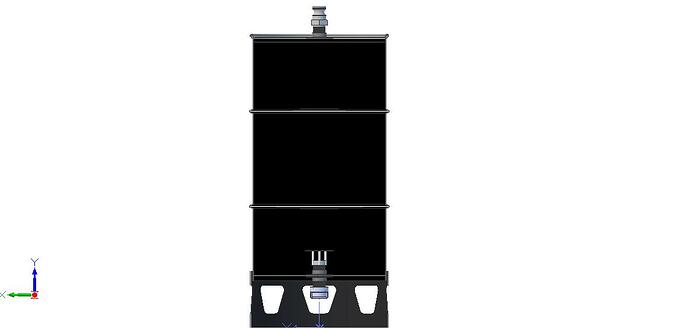 VersiFire Up Draft Barrel Gasifier Section A