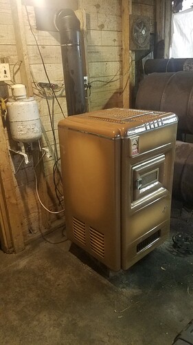 Heater installed