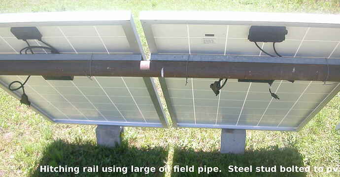 PV_Hitching Rail detail large oil field pipe